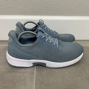 Orthofeet Kita Womens 11B Blue Hands Free Comfort Lace Up Sneaker Shoes 80015